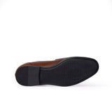 Mocasín River pro muže z pletené kůže
