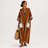 Kaftan Simona Terracota Etnický
