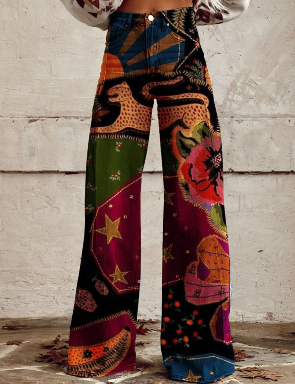 Lena - Boho chic kalhoty