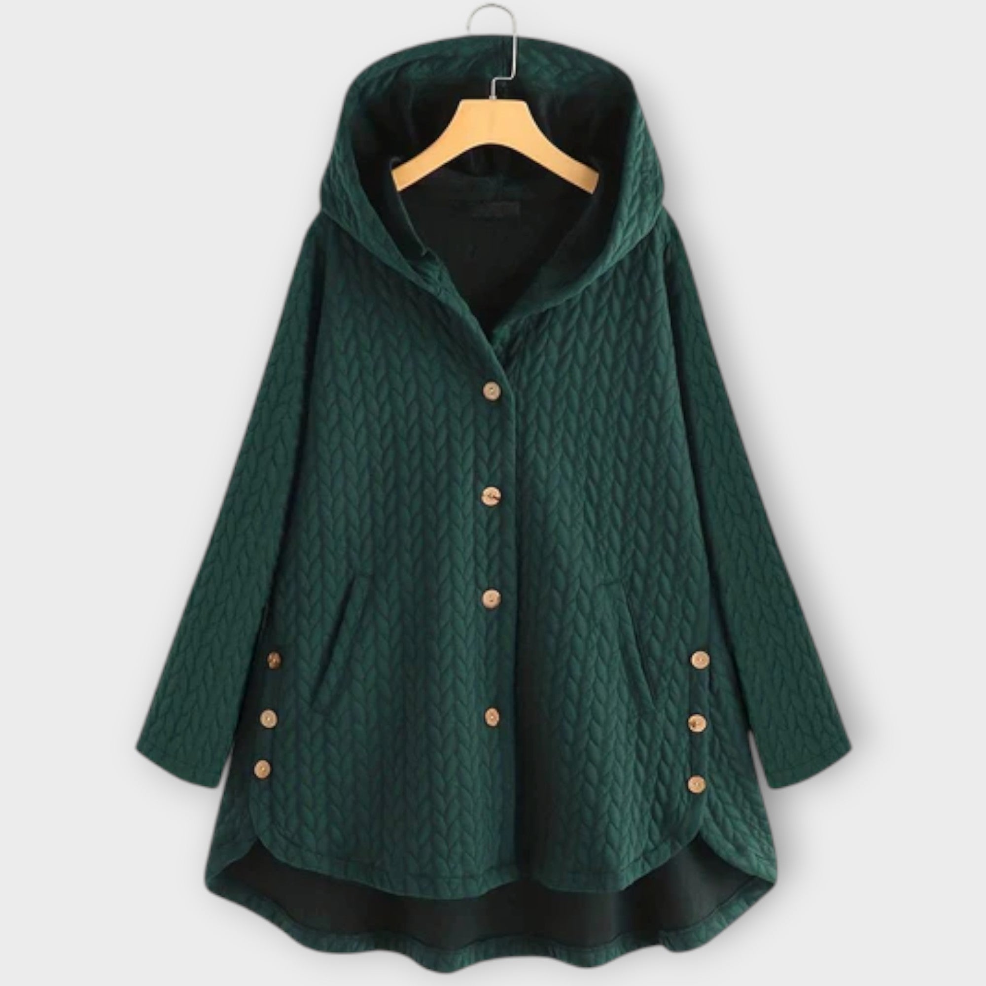 Leslie - Teplá Button-Up Bunda