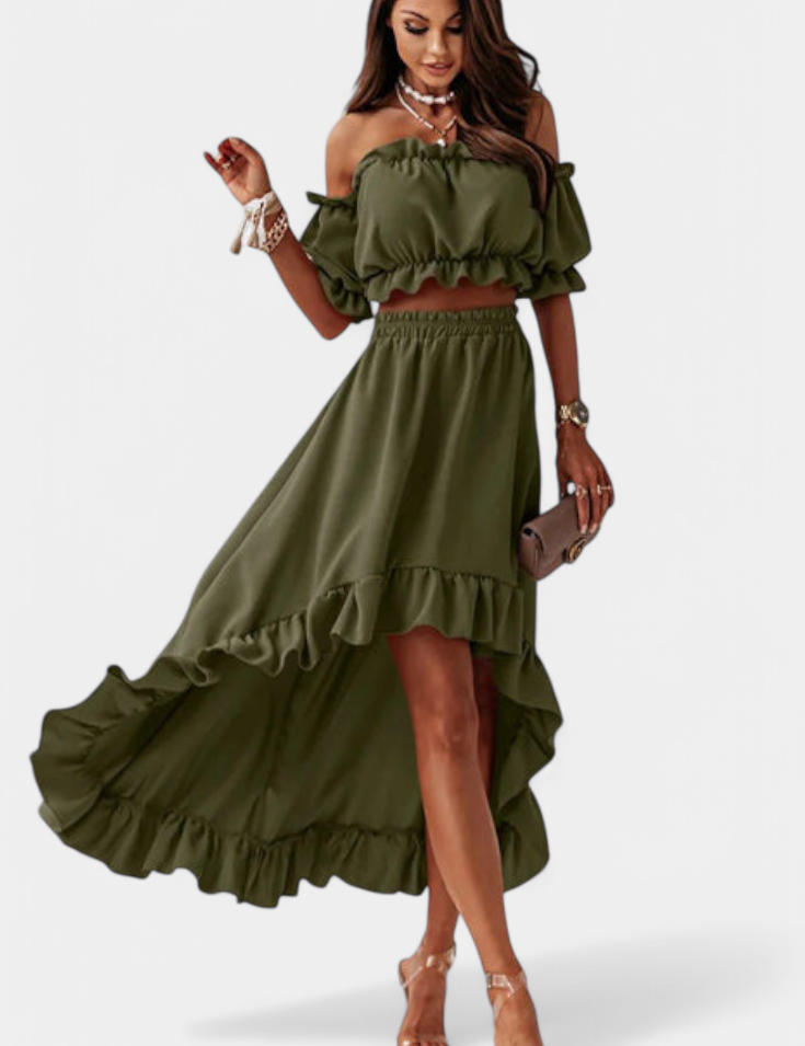 Katja Sada Dvou Kousků Off-Shoulder