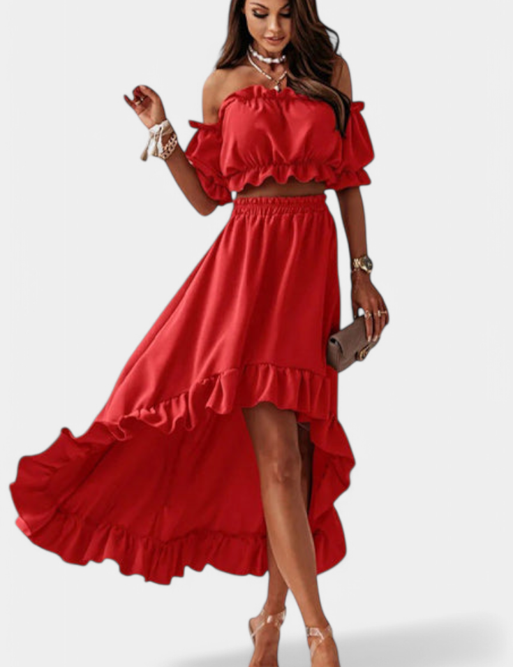 Katja Sada Dvou Kousků Off-Shoulder