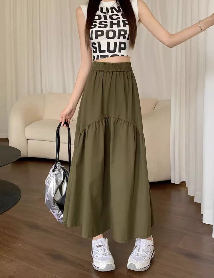 MARJOLAINE™ – Moderní volná dlouhá sukně