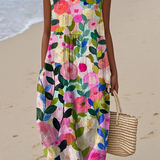 Ava | Květinové Midi Šaty