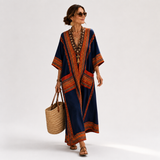 Kaftan Vendula Modrý Etnický