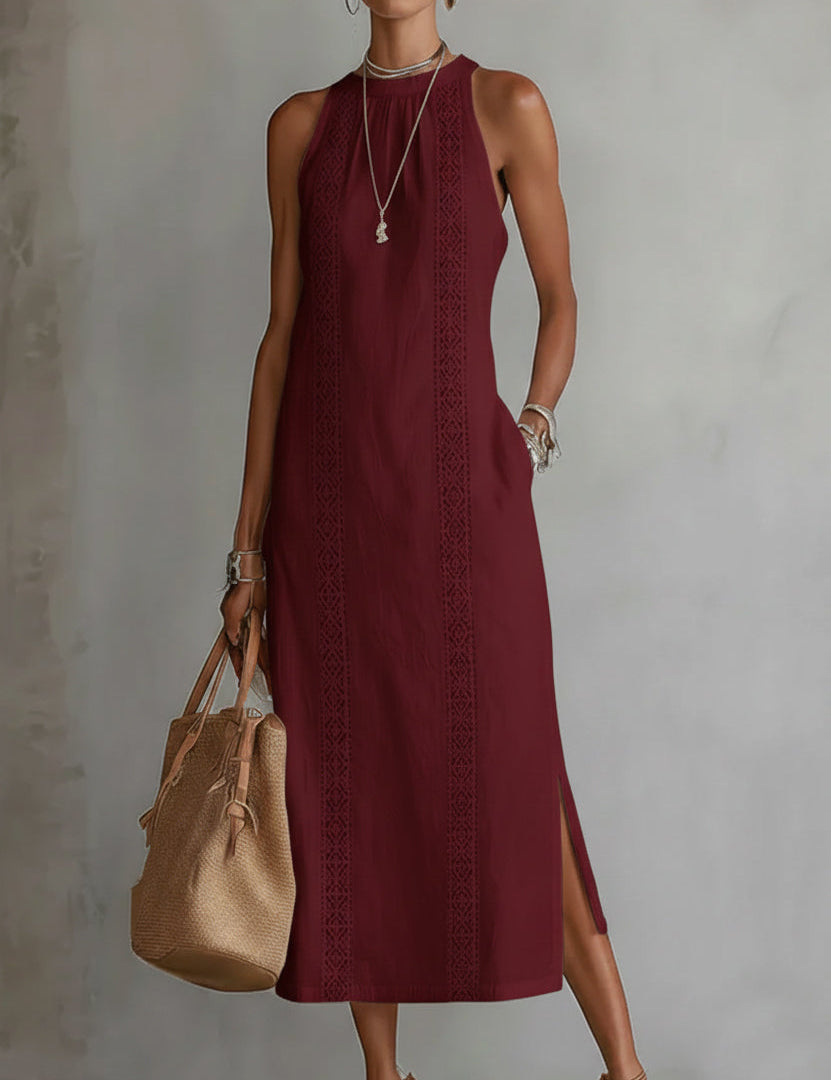 Eliška – Lehké elegantní šaty s minimalistickým střihem